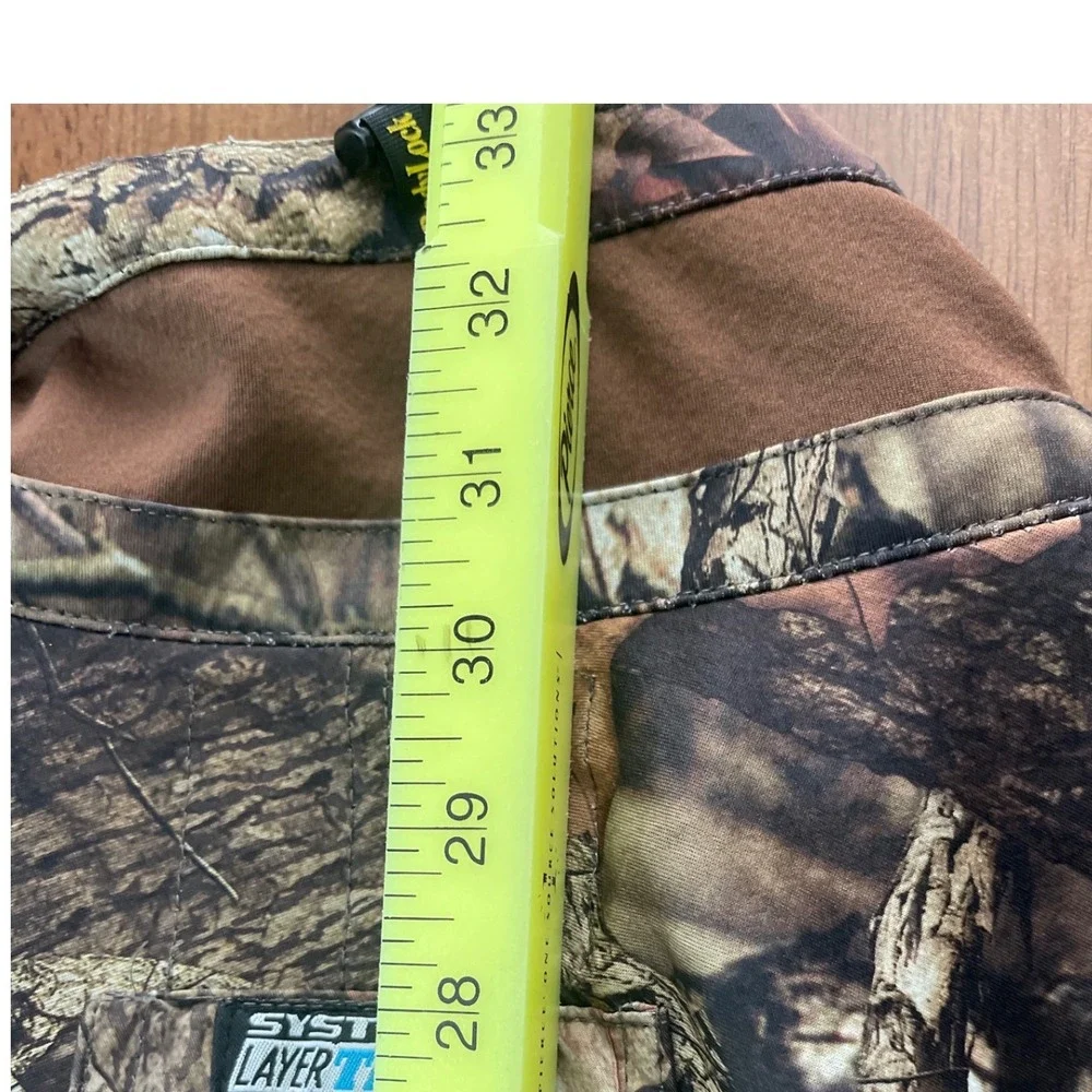 ScentBlocker Dream Season Mossy Oak Camo Hunting Jacket Mens XL Full Zip Carbon